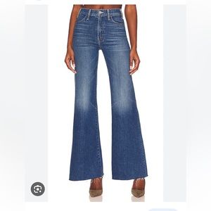 NWT-MOTHER Hustler Roller Heel Fray Jeans